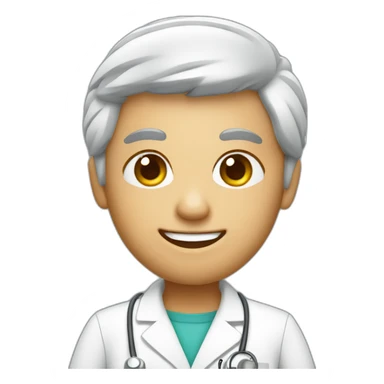 Winking anesthesiologist  sticker