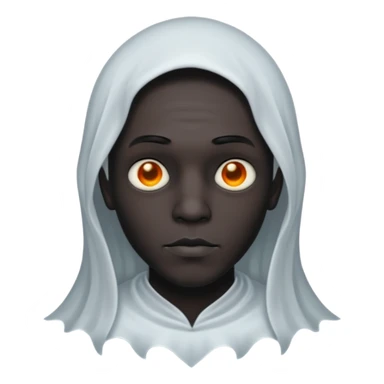 Gothic style GHOST male, black sticker