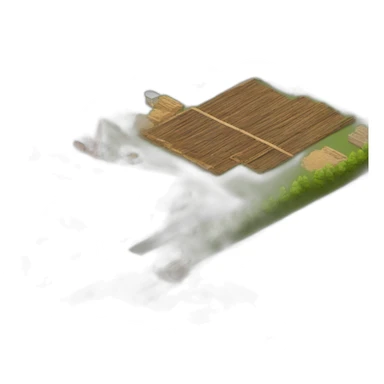 large modern lumber factory sticker