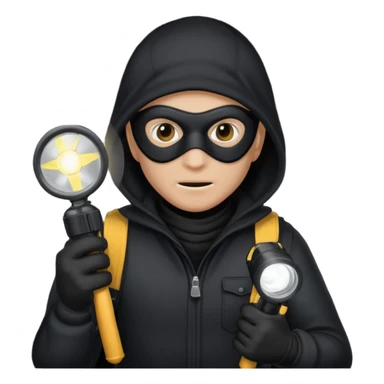 Burglar sticker