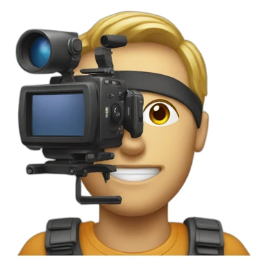 Titan cameraman sticker