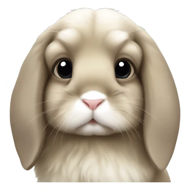 Bunny holland lop sticker