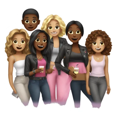 girls night out sticker