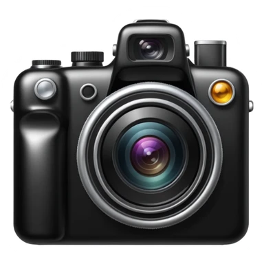 photo camera sticker
