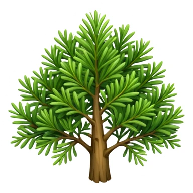 Juniper,Foliage sticker