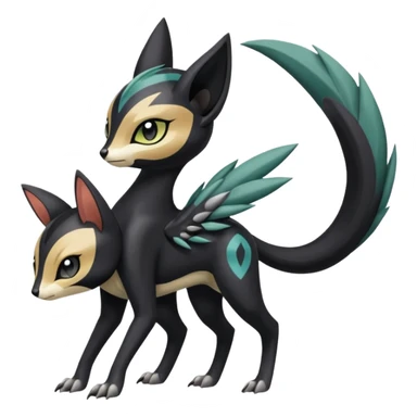 Meloetta-Nargacuga-Pokémon-Fakémon-creature sticker