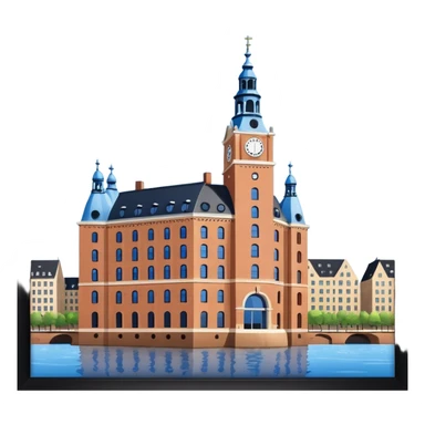 hamburg germany blue sky sticker
