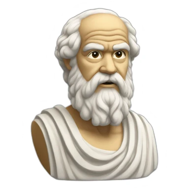 socrates estatua sticker