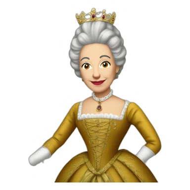 Queen Charlotte sticker