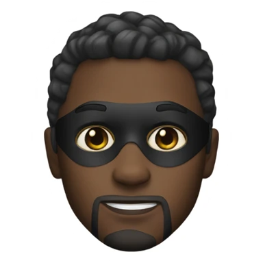 Superhero black panther sticker