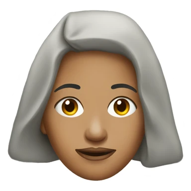 homeless woman sticker