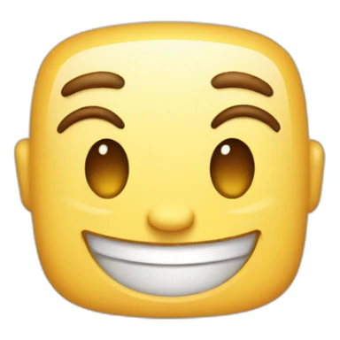 square emoji smiling sticker