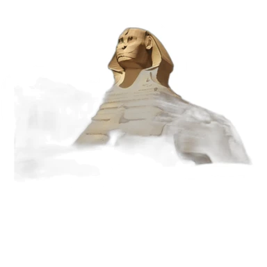 Sphinx sur L'arche de Noé sticker
