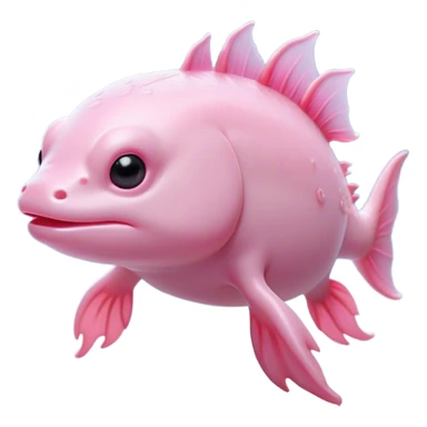 Cinematic Noble Axolotl Portrait Emoji, Poised and regal, with a slender, graceful build and smooth, pale pink skin adorned with feathery external gills, deep-set soulful dark eyes, Simplified yet sharp and sophisticated features, highly detailed, glowing with a soft, ethereal glow, high shine, intelligent and enigmatic, stylized with an air of aquatic elegance, focused and attentive, soft glowing outline, capturing the essence of a watchful and mystical creature, so majestic it feels as though it could glide out of the screen with effortless authority! sticker