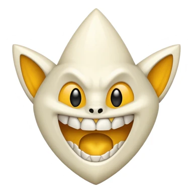 Aadd sharp teeth sticker