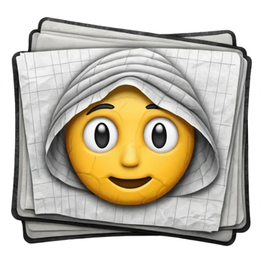 mac os mixed papers skeuomorphicink sticker