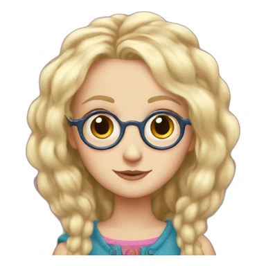 Luna Lovegood sticker