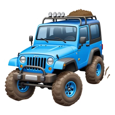blue jeep sticker