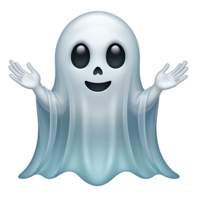 ghost please sticker