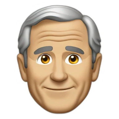 President George W. Bush sticker