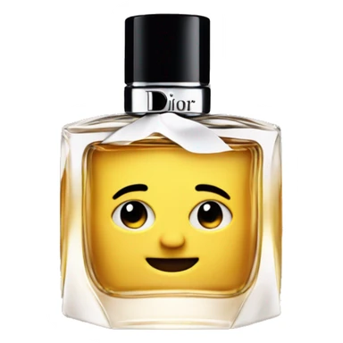 Man Dior perfume sticker