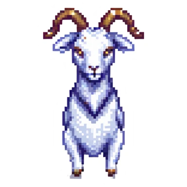 baphomet, mystical goat-headed figure sticker