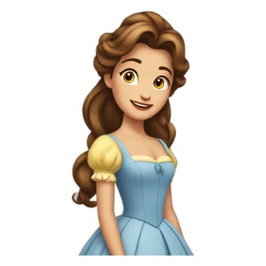 Belle sticker