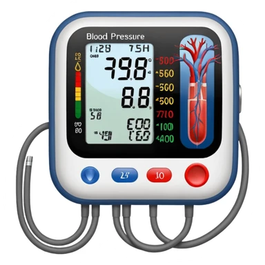Blood pressure image sticker