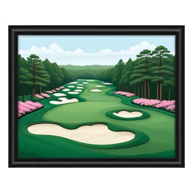 Augusta National Golf Course  sticker
