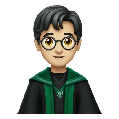 harry potter in slytherin sticker