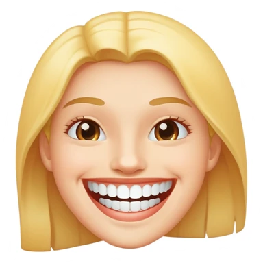 thinking mile whit smile  sticker