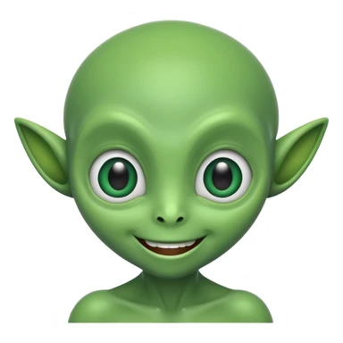 I want you to create an alien just like kaddu from movie koi mil gya sticker