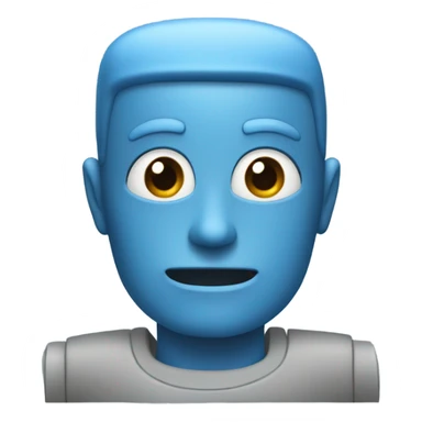 Blue Rectangel with the text "Bot" sticker