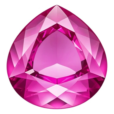 Pink Sapphire Gem sticker