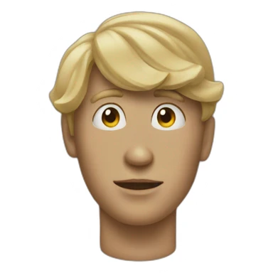 an emoji being made sticker