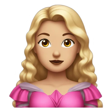 Batman in a pink dress sticker