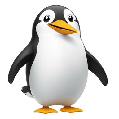 Pingouin qui fume  sticker