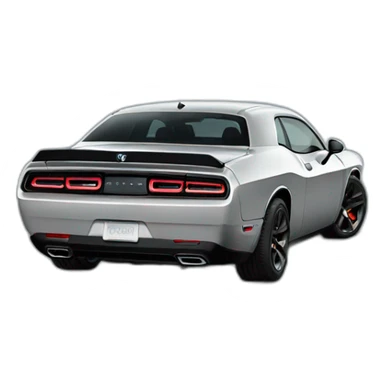 Dodge Challenger Hellcat sticker