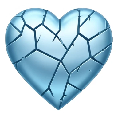 Corazón frio sticker