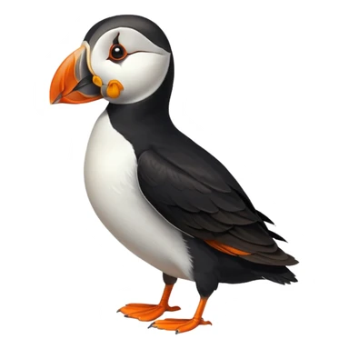a puffin sticker