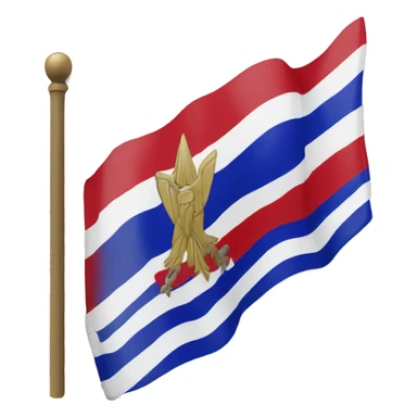 Assyrian Flag  sticker