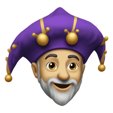 medieval court jester sticker