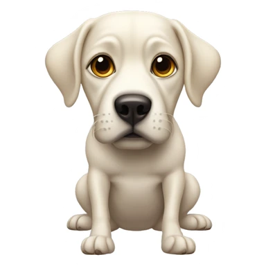 Rana con patas de perro sticker