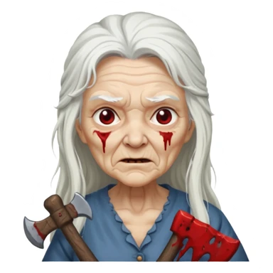 Granny horror game sticker