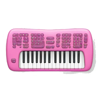 pink keyboard sticker