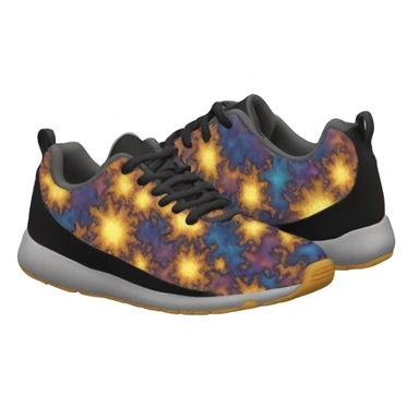 fractal shoes sticker