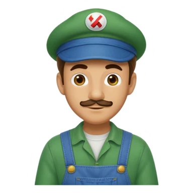 luigi sticker
