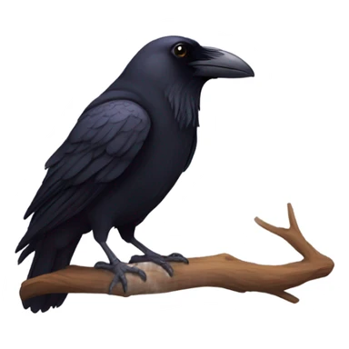 Sad Raven  sticker