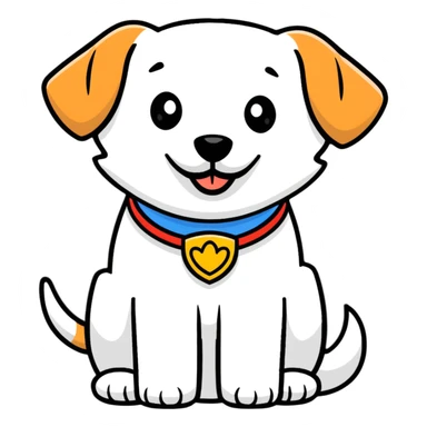 Dog eat cats sticker