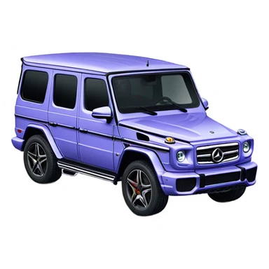 Periwinkle G Wagon AMG sticker
